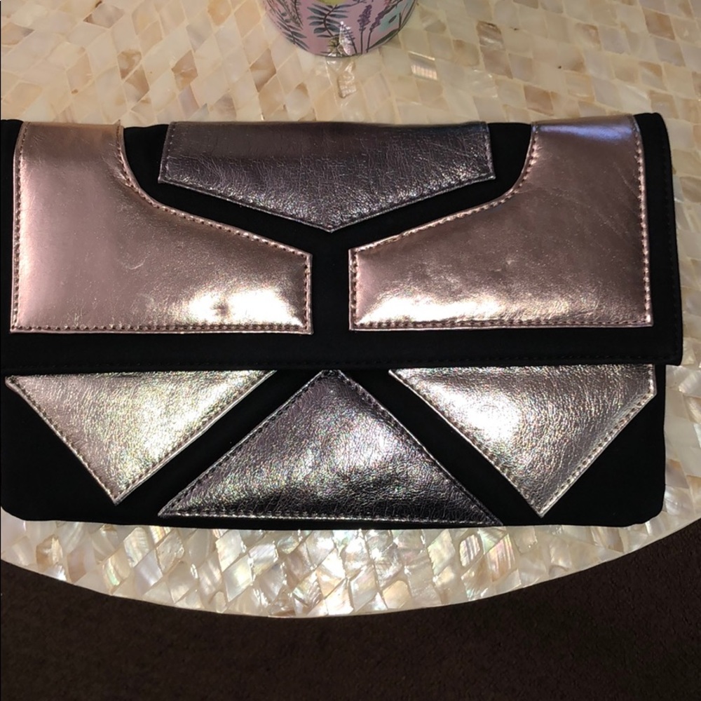 Gorgeous multi colored clutch!